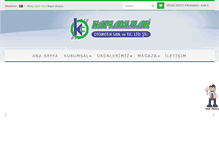 Tablet Screenshot of kaplanlilar.com